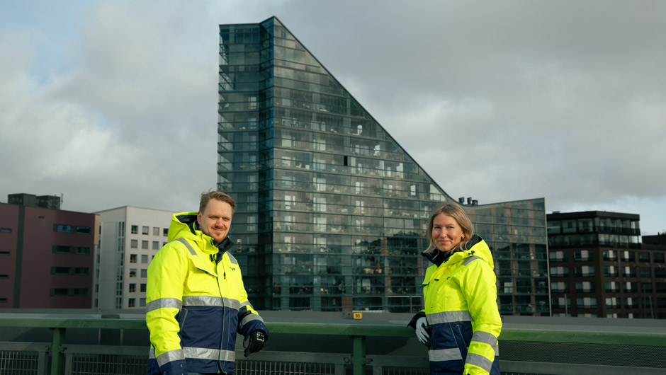 Kalasataman maamerkin rakentaminen vaati tiukkaa yhteistyötä ja erityissuunnittelua